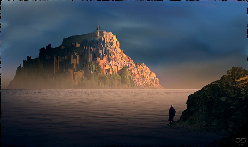 Illustration for article titled Tiny Man, Or Giant Cliff?